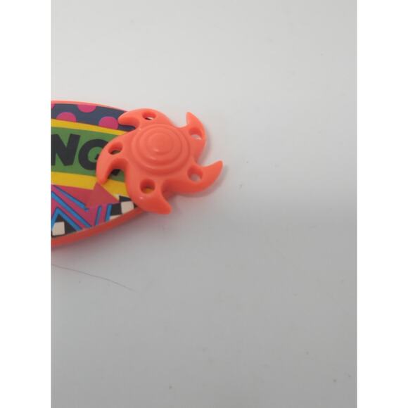 Vintage 1990 Teenage Mutant Ninja Turtles TMNT Michelangelo Kowabunga Surf Board - Picture 6 of 7